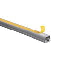 Kabelkanal - 10x10 mm Grau (Lichtgrau) - Selbstklebend