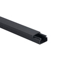 Kabelkanal - 15x10 mm Schwarz - Selbstklebend & Schraubbar