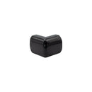 Kabelkanal Rund - 40x20 mm Schwarz - Selbstklebend & Schraubbar