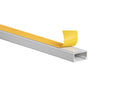 Kabelkanal - 30x15 mm Weiß - Schraubbar & Selbstklebend