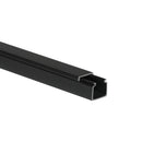 Kabelkanal - 16x16 mm Schwarz - Selbstklebend & Schraubbar