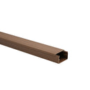 Kabelkanal - 25x16 mm Braun (Holzoptik) - Selbstklebend & Schraubbar