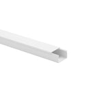 Kabelkanal - 25x16 mm Weiß - Selbstklebend & Schraubbar