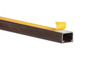 Kabelkanal - 25x20 mm Braun (Holzoptik) - Selbstklebend & Schraubbar