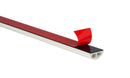 Bodenkanal - 30x10 mm Weiß - Selbstklebend