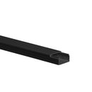 Kabelkanal - 30x15 mm Schwarz - Selbstklebend & Schraubbar