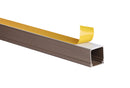 Kabelkanal - 30x30 mm Braun (Holzoptik) - Selbstklebend & Schraubbar