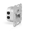CAT7 Netzwerkdose Unterputz – 2 Port RJ45 – Ohne Abdeckung