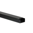 Kabelkanal - 50x30 mm Schwarz - Schraubbar