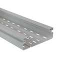 Kabelkanal Kabelrinne Kabelbahn 200 x 60mm grau (Lichtgrau)