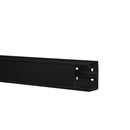 Brüstungskanal 80x50 mm  schwarz