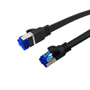 Patchkabel RJ45 Cat 8 Flaches BC / 30 AWG LSZH 4000  MHz