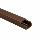 Kabelkanal - 15x10 mm Braun- Selbstklebend & Schraubbar