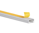 Kabelkanal - 20x10 mm Weiß - Selbstklebend & Schraubbar