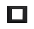 Brüstungskanal 80x50 mm  schwarz