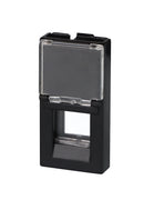 Brüstungskanal 80x50 mm  schwarz