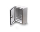 Schaltschrank mit Sichttür 250 x 350 x 150mm IP65 ABS Lichtgrau