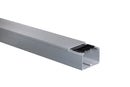 Kabelkanal - 90x60 mm Grau (Steingrau) - Schraubbar