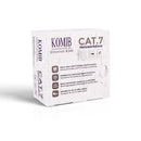 CAT7 Netzwerkdose Unterputz – 2 Port RJ45 – Ohne Abdeckung