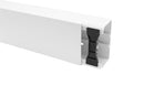 Kabelkanal - 110x60 mm Weiß - Schraubbar