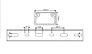 Kabelkanal - 20x10 mm Weiß - Selbstklebend & Schraubbar